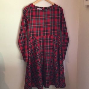 Amy Fashion size XL plaid dress